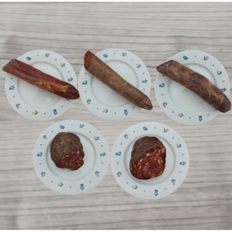 Medios Morcones, Chorizo, Salchichón, Lomo