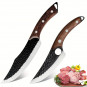 Pack 2 cuchillos cocina acero inoxidable