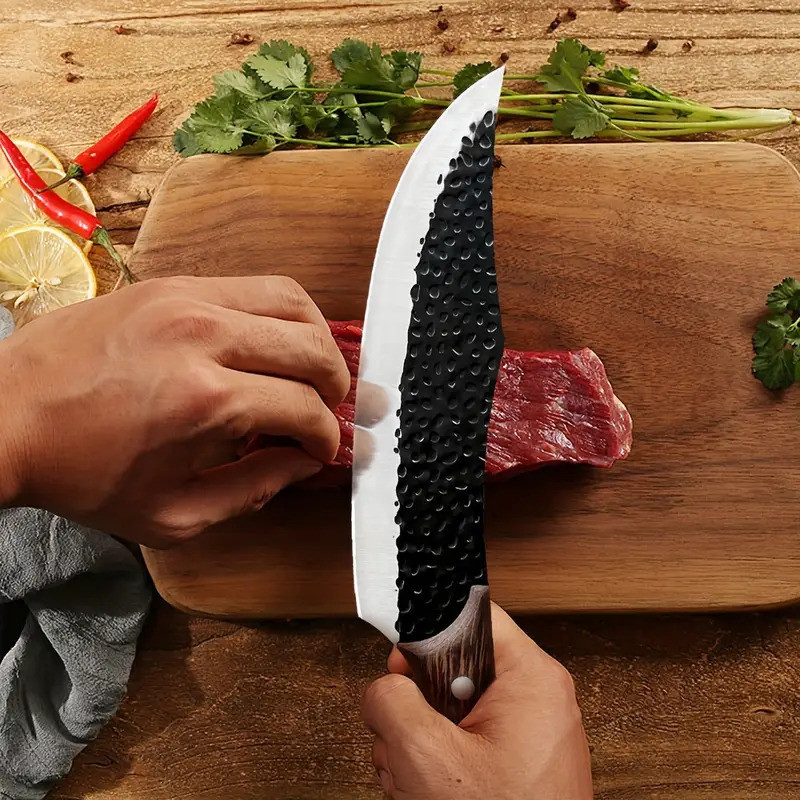 Pack 2 cuchillos cocina acero inoxidable