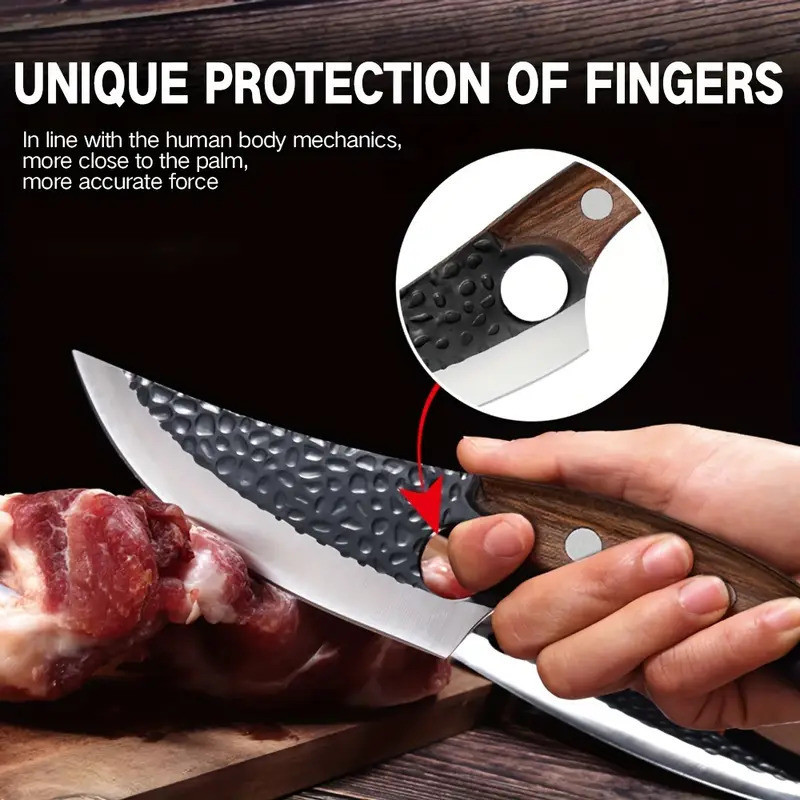 Pack 2 cuchillos cocina acero inoxidable