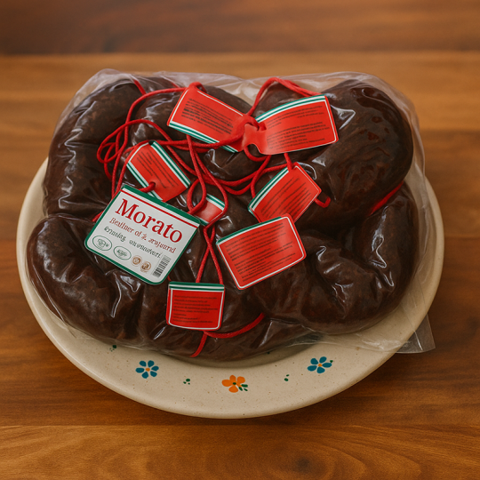 Morcilla Serrana Ibérica Chica 🌿🥩 | Embutido Ibérico Artesanal de Extremadura ✨ Sabor Gourmet Tradicional