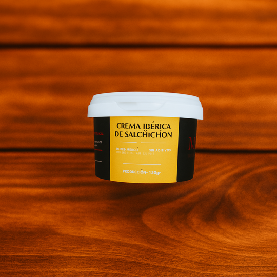 Crema Ibérica de Salchichón 250 g – Untable Gourmet con Sabor Tradicional