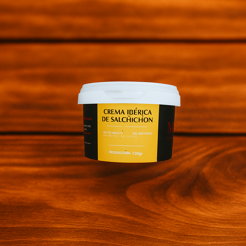 Crema Ibérica de Salchichón 250 g – Untable Gourmet con Sabor Tradicional