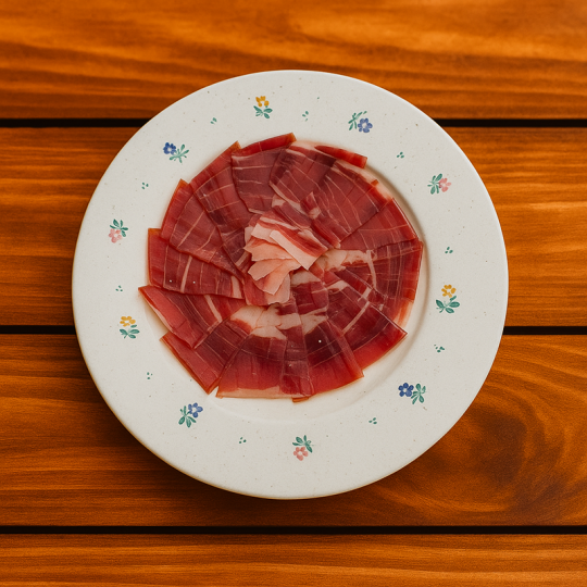 Jamón Bellota 50% Ibérico Loncheado a Cuchillo – 100g Gourmet Premium