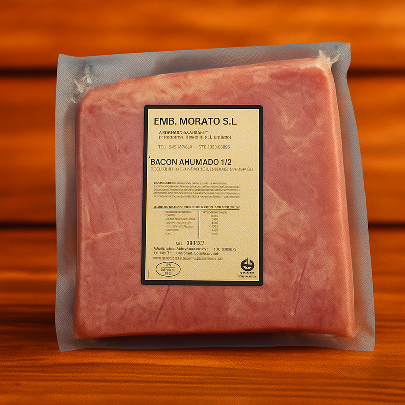 Bacon Ahumado por Mitades 2kg Aprox. – Ideal para Cocina Profesional y Gourmet