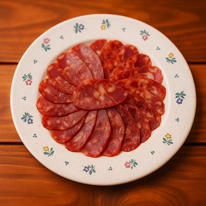 Chorizo Ibérico de Bellota Cortado en Lonchas 100g – Calidad Gourmet al Vacío