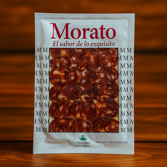 Chorizo Ibérico de Bellota Cortado en Lonchas 100g – Calidad Gourmet al Vacío