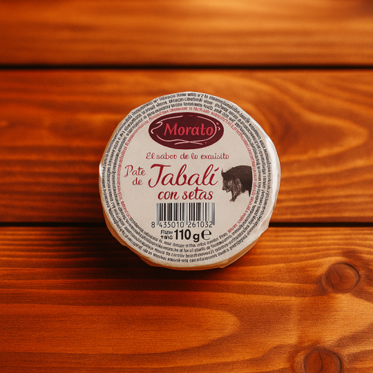 Paté de Jabalí con Setas 110 g – Sabor Salvaje y Gourmet de la Dehesa Paté de Jabalí con Setas 110 g – Sabor Salvaje y Gourmet de la Dehesa