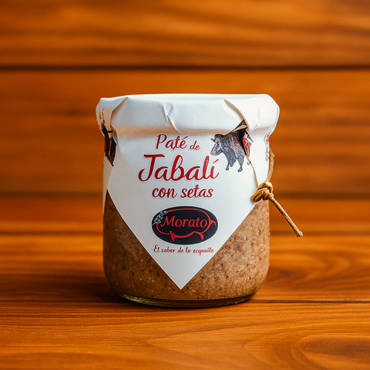 Paté de Jabalí con Setas 110 g – Sabor Salvaje y Gourmet de la Dehesa Paté de Jabalí con Setas 110 g – Sabor Salvaje y Gourmet de la Dehesa