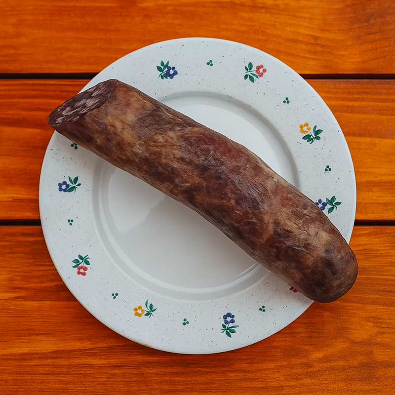 Salchichón 100% Ibérico Cular de Bellota – 1/2 Pieza Extra Virgen Premium