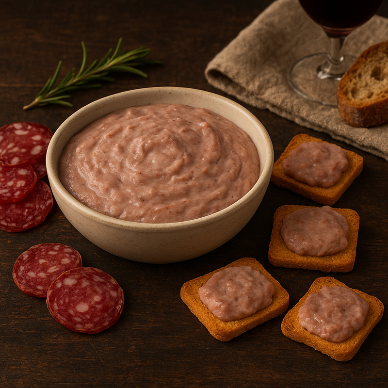 Crema Ibérica de Salchichón 250 g – Untable Gourmet con Sabor Tradicional