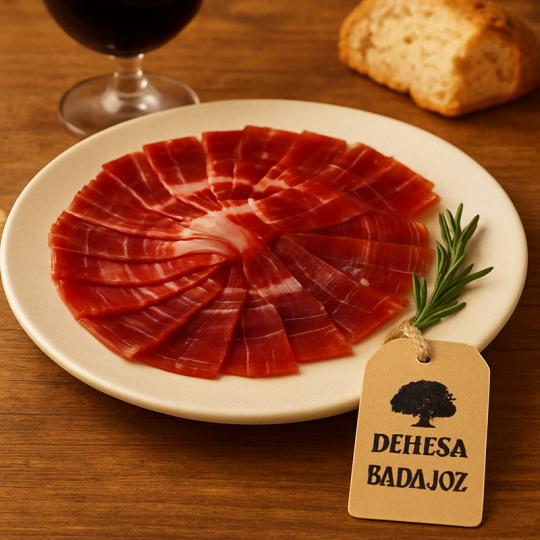 Jamón Bellota 50% Ibérico Loncheado a Cuchillo – 100g Gourmet Premium