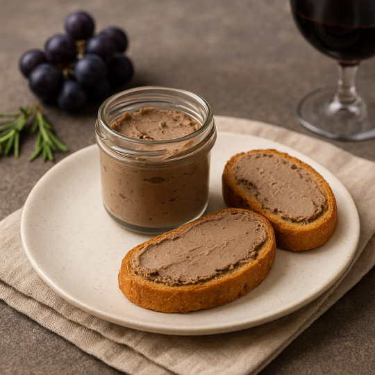 Paté de Ciervo al Pedro Ximénez – Fusión Perfecta de Tradición y Sofisticación Paté de Ciervo al Pedro Ximénez – Fusión Perfecta de Tradición y Sofisticación
