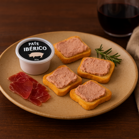 Paté Ibérico Monodosis – Sabor Tradicional en Cada Porción
