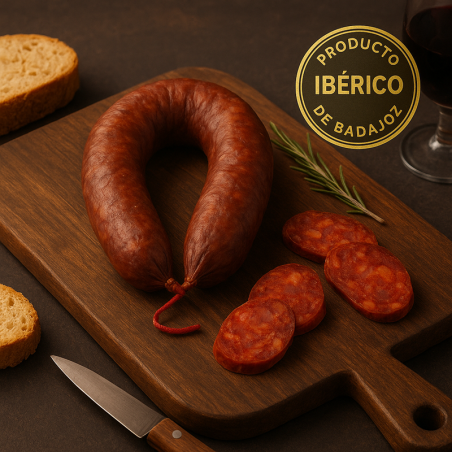Chorizo Ibérico Bellota Herradura – Embutido Gourmet Directo de la Dehesa