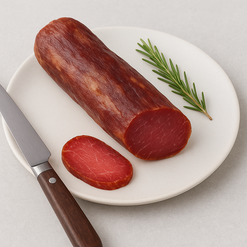 Lomo de Cebo Ibérico 50% – Media Pieza Gourmet Envasada al Vacío