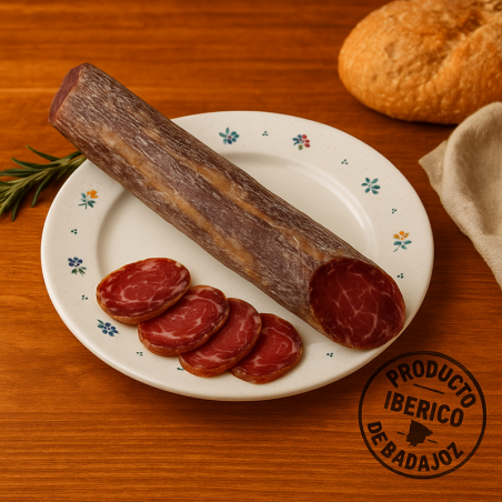 Lomo de Bellota 50% Ibérico Sin Pimienta – 1/2 Pieza Premium Natural