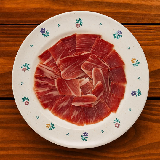 Jamón de Bellota 75% Ibérico Loncheado a Cuchillo – 100g de Sabor Exclusivo