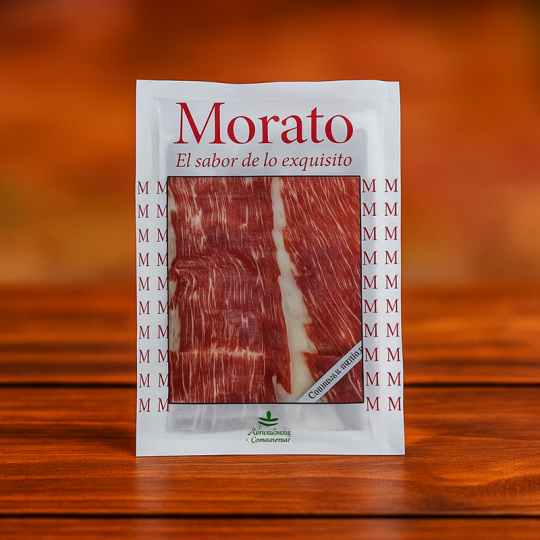 Jamón de Bellota 75% Ibérico Loncheado a Cuchillo – 100g de Sabor Exclusivo