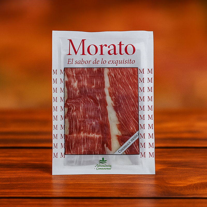 Jamón de Bellota 75% Ibérico Loncheado a Cuchillo – 100g de Sabor Exclusivo