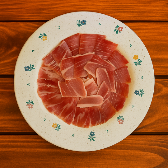 Jamón de Bellota 100% Ibérico – Lonchas Finas a Cuchillo 100g Gourmet