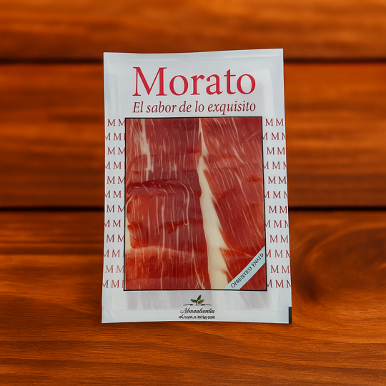 Jamón de Bellota 100% Ibérico – Lonchas Finas a Cuchillo 100g Gourmet