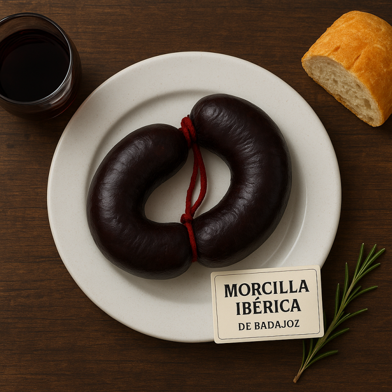 Morcilla Tipo Jabuguito 300 g (2 uds) – Auténtico Sabor Extremeño