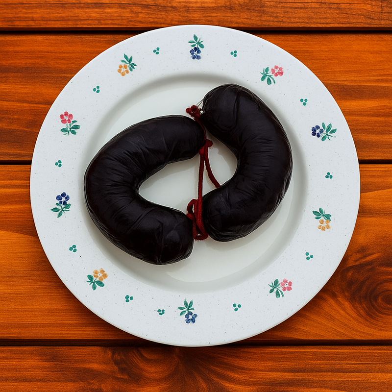 Morcilla Tipo Jabuguito 300 g (2 uds) – Auténtico Sabor Extremeño
